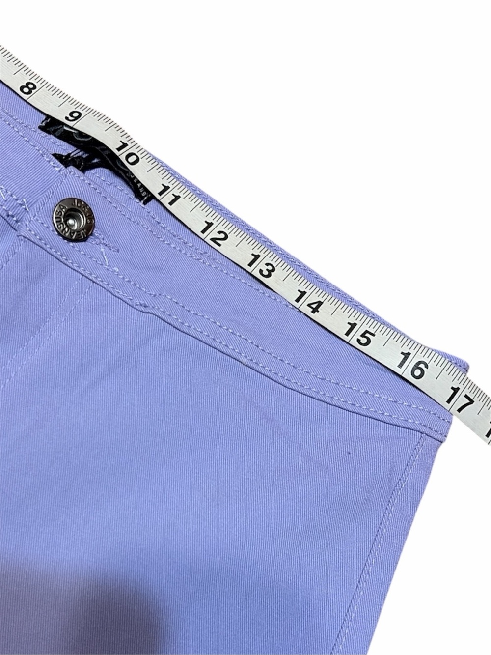 NWT JC JQ Lavender High Waisted Flared Jeans Bell Bottoms Pastel Purple XL - Picture 6 of 8